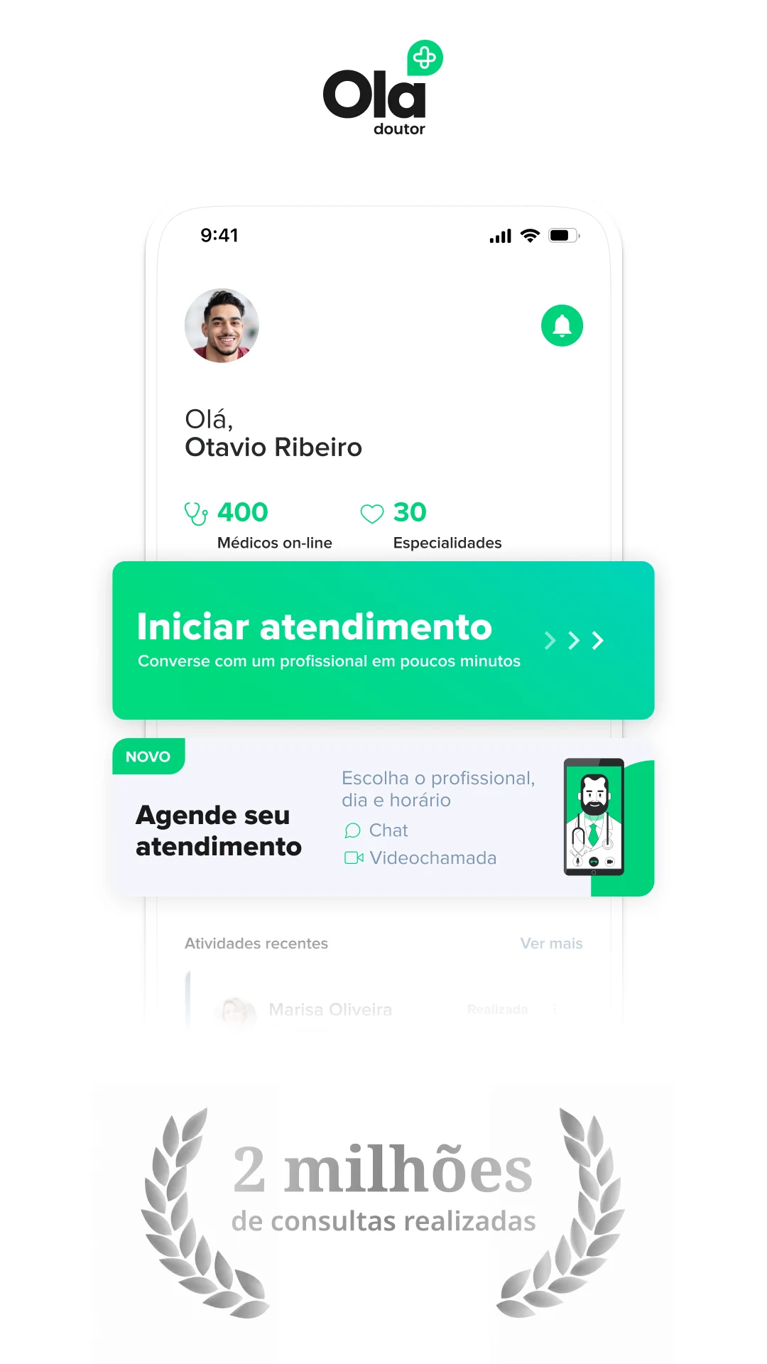 Olá Doutor: Atendimento médico screenshot